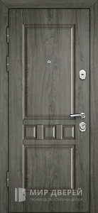 Сварная дверь шпонированная МДФ с фрезеровкой №12 - фото №2