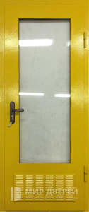 Техническая дверь для котельной №16 - фото вид снаружи