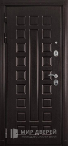 Металлическая дверь отделка МДФ №185 - фото вид изнутри