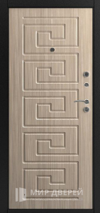 Дверь металлическая МДФ №344 - фото вид изнутри