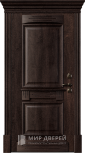 Стальная дверь с эксклюзивным дизайном в отель №11 - фото вид изнутри