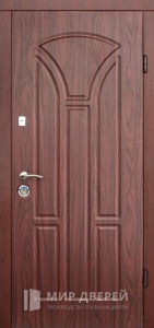 Металлическая дверь с МДФ в квартиру №61 - фото №1