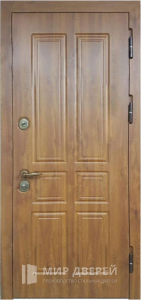 Входная дверь с фрезеровкой МДФ №547 - фото №1