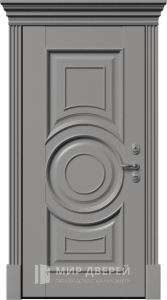 Дизайнерская дверь в частный дом №10 - фото вид изнутри