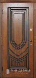 Дверь с панелями МДФ №328 - фото вид изнутри