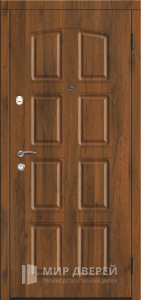 Дверь входная металлическая красивая №18 - фото вид снаружи