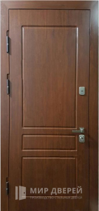 Входная дверь с МДФ накладкой в коттедж №74 - фото №2