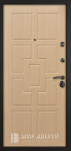 Дверь металлическая с отделками МДФ панелями №193 - фото №2