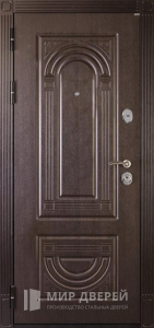 Металлическая дверь с МДФ накладкой на дачу №48 - фото №2
