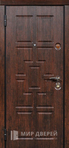 Входная дверь в дом на заказ №8 - фото вид изнутри