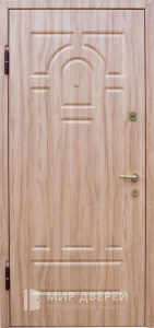 Наружная дверь с МДФ для деревянного дома №3 - фото вид изнутри