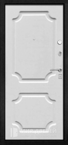 Металлическая дверь с порошковым покрытием №101 - фото вид изнутри