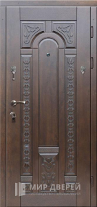Дверь входная МДФ с двух сторон №372 - фото №1