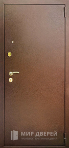 Металлическая дверь в каркасный дом №12 - фото вид снаружи