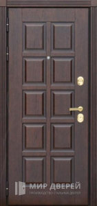 Дверь металлическая входная порошковая №34 - фото вид изнутри
