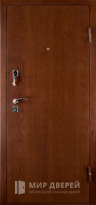 Металлическая входная дверь с ламинированной панелью и МДФ №76 - фото №1