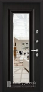Входная металлическая дверь в квартиру с шумоизоляцией №29 - фото вид изнутри