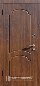 Входная дверь с ламинированным ДСП №87 - фото вид изнутри