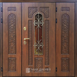 Входная дверь в дом парадная №384 - фото вид снаружи