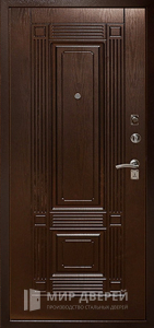 Дверь металическая входная в квартиру с порошком снаружи №8 - фото №2