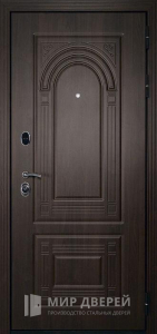 Дверь входная металлическая в дом №33 - фото вид снаружи