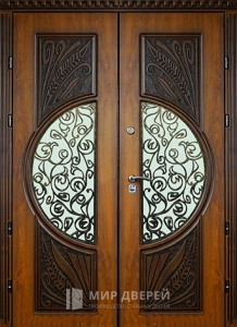 Дверь железная в парадную №104 - фото вид снаружи