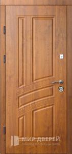 Металлическая дверь в загородный дом на заказ №9 - фото вид изнутри