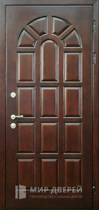 Дверь металлическая с отделками МДФ панелями №193 - фото №1