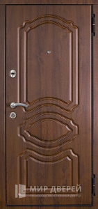 Входная дверь в частный дом на заказ №48 - фото вид снаружи
