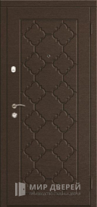 Дверь входная металлическая с панелью МДФ №395 - фото №1