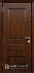 Дверь трехконтурная в квартиру №13 - фото вид изнутри