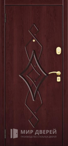 Металлическая дверь с отделкой из МДФ №194 - фото №2