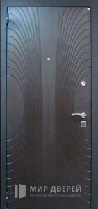 Дверь металлическая входная панель МДФ №326 - фото №2