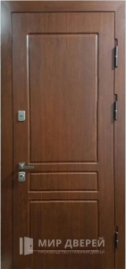 Металлическая дверь МДФ №354 - фото вид снаружи